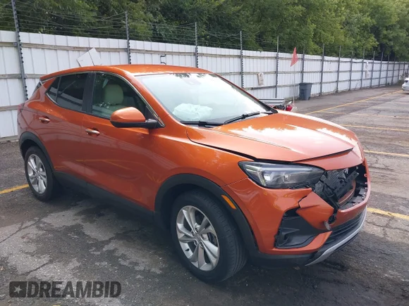 ✅ 2023 Buick Encore GX Preferred • VIN: KL4MMBS27PB130883 • Лот: 42969653. Опубликован ранее на IAAI с пробегом 34 679 миль. Бесплатный доступ к архиву аукционных продаж из США и подробный отчёт об истории автомобиля на DreamBid. Изображение 1.
