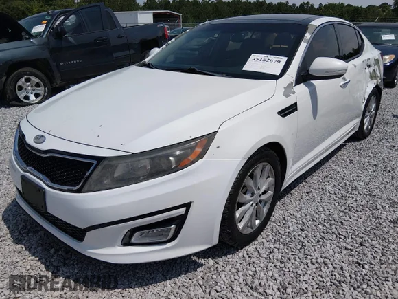 ✅ 2014 Kia Optima EX • VIN: 5XXGN4A79EG337209 • Лот: 45182679. Опубліковано раніше на IAAI з пробігом 222 126 миль. Безкоштовний доступ до архіву аукціонних продажів зі США та докладний звіт про історію автомобіля на DreamBid. Зображення 2.