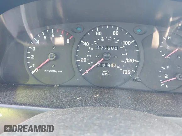 ✅ 2001 Kia Spectra GS • VIN: KNAFB161615018837 • Lot: 42434789. Listed on IAAI with 177,583 mi. Free auction sales archive from the USA and detailed vehicle history report at DreamBid. Image 7.