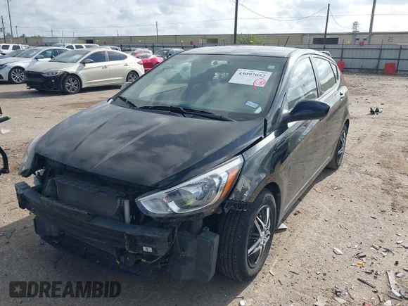 ✅ 2017 Hyundai Accent SE • VIN: KMHCT5AE4HU319574 • Lot: 43097052. Listed on IAAI with 91,803 mi. Free auction sales archive from the USA and detailed vehicle history report at DreamBid. Image 2.