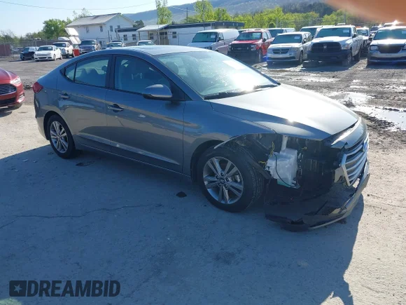 ✅ 2018 Hyundai Elantra SEL • VIN: KMHD84LF2JU554308 • Lot: 44910099. Listed on IAAI with 68,395 mi. Free auction sales archive from the USA and detailed vehicle history report at DreamBid. Image 1.