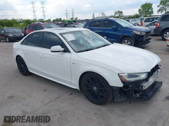 ✅ 2015 Audi A4 Premium • VIN: WAUBFAFL4FN006262 • Лот: 45058538. Опубліковано раніше на IAAI з пробігом 181 569 миль. Безкоштовний доступ до архіву аукціонних продажів зі США та докладний звіт про історію автомобіля на DreamBid. Зображення 1.