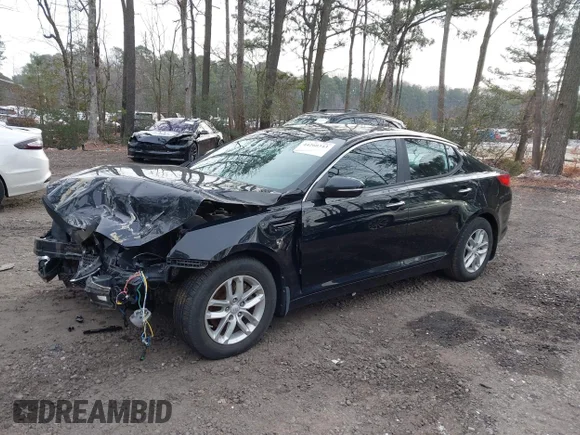 ✅ 2013 Kia Optima LX • VIN: 5XXGM4A73DG178155 • Lot: 44260343. Listed on IAAI with 118,259 mi. Free auction sales archive from the USA and detailed vehicle history report at DreamBid. Image 2.