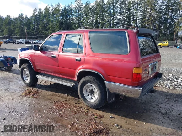 ✅ 1993 Toyota 4Runner • VIN: JT3VN39W5PO116180 • Lot: 43984684. Wystawiony na IAAI z przebiegiem 192 104 mil. Bezpłatny archiwum sprzedaży aukcyjnych z USA i szczegółowy raport historii pojazdu na DreamBid. Zdjęcie 3.