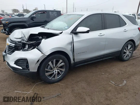 ✅ 2022 Chevrolet Equinox LT • VIN: 3GNAXKEV3NL191673 • Lot: 43824669. Wystawiony na IAAI z przebiegiem 61 174 mil. Bezpłatny archiwum sprzedaży aukcyjnych z USA i szczegółowy raport historii pojazdu na DreamBid. Zdjęcie 2.