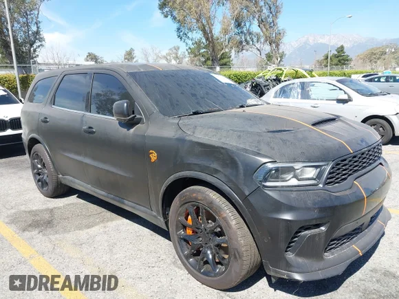 ✅ 2021 Dodge Durango SRT Hellcat • VIN: 1C4SDJH92MC692532 • Lot: 44518990. Listed on IAAI with 52,066 mi. Free auction sales archive from the USA and detailed vehicle history report at DreamBid. Image 1.