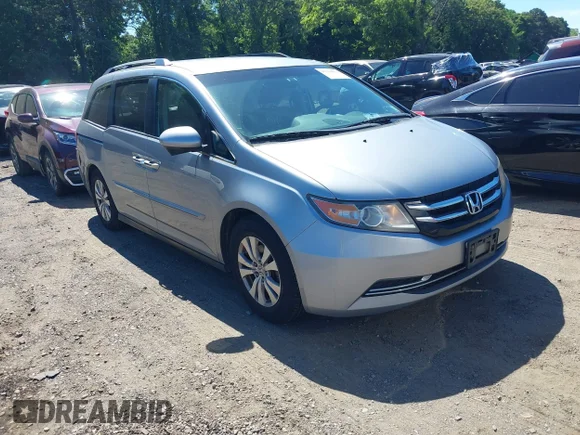 ✅ 2016 Honda Odyssey SE • VIN: 5FNRL5H36GB078529 • Lot: 45330053. Wystawiony na IAAI z przebiegiem 108 285 mil. Bezpłatny archiwum sprzedaży aukcyjnych z USA i szczegółowy raport historii pojazdu na DreamBid. Zdjęcie 1.
