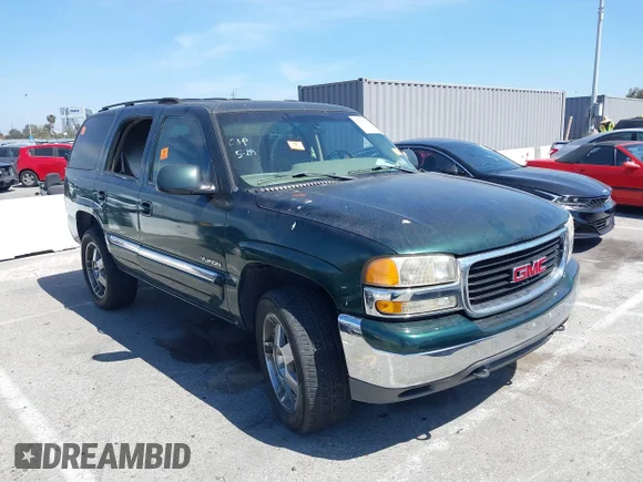 ✅ 2002 GMC Yukon SLE • VIN: 1GKEC13V62R252641 • Lot: 42332974. Wystawiony na IAAI z przebiegiem Nie podano. Bezpłatny archiwum sprzedaży aukcyjnych z USA i szczegółowy raport historii pojazdu na DreamBid. Zdjęcie 1.