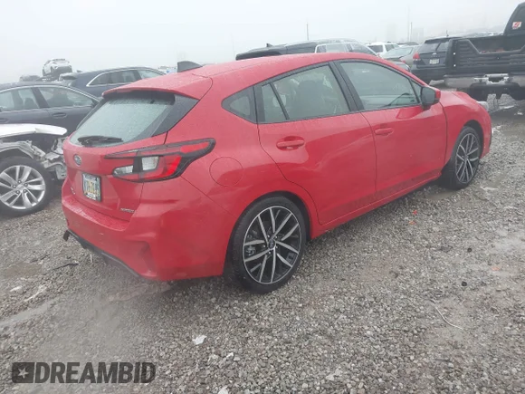 ✅ 2025 Subaru Impreza Special Sports • VIN: JF1GUAFC2S8322806 • Lot: 44007366. Wystawiony na IAAI z przebiegiem 834 mil. Bezpłatny archiwum sprzedaży aukcyjnych z USA i szczegółowy raport historii pojazdu na DreamBid. Zdjęcie 4.