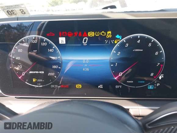 ✅ 2025 Mercedes-Benz GLE 63 S AMG • VIN: 4JGFD8KBXSB107054 • Лот: 43119622. Опубліковано раніше на IAAI з пробігом 436 миль. Безкоштовний доступ до архіву аукціонних продажів зі США та докладний звіт про історію автомобіля на DreamBid. Зображення 7.