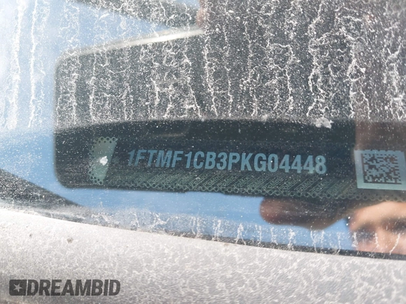 ✅ 2023 Ford F-150 XL • VIN: 1FTMF1CB3PKG04448 • Lot: 43488665. Wystawiony na IAAI z przebiegiem 35 268 mil. Bezpłatny archiwum sprzedaży aukcyjnych z USA i szczegółowy raport historii pojazdu na DreamBid. Zdjęcie 9.