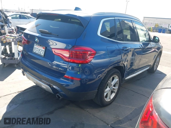 ✅ 2019 BMW X3 sDrive30i • VIN: 5UXTR7C5XKLR53057 • Lot: 44643665. Wystawiony na IAAI z przebiegiem 57 705 mil. Bezpłatny archiwum sprzedaży aukcyjnych z USA i szczegółowy raport historii pojazdu na DreamBid. Zdjęcie 4.