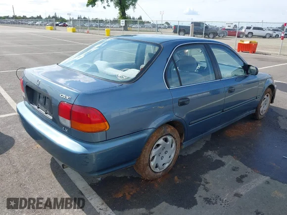 ✅ 1996 Honda Civic LX • VIN: 1HGEJ6607TL045471 • Lot: 41920780. Wystawiony na IAAI z przebiegiem 97 098 mil. Bezpłatny archiwum sprzedaży aukcyjnych z USA i szczegółowy raport historii pojazdu na DreamBid. Zdjęcie 4.
