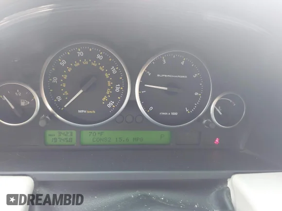 ✅ 2007 Land Rover Range Rover SC • VIN: SALMF13477A245590 • Лот: 44845354. Опубліковано раніше на IAAI з пробігом 197 458 миль. Безкоштовний доступ до архіву аукціонних продажів зі США та докладний звіт про історію автомобіля на DreamBid. Зображення 7.