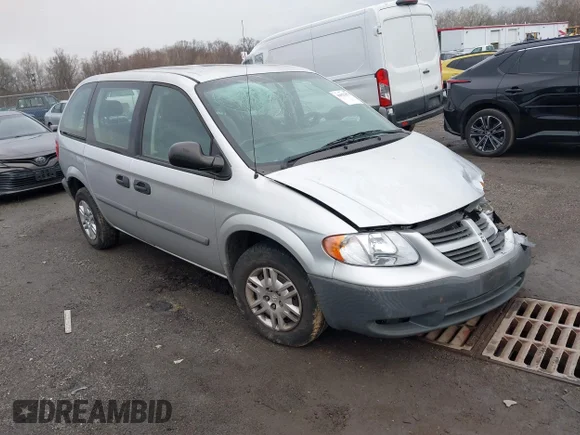 ✅ 2007 Dodge Caravan SE • VIN: 1D4GP25R87B106906 • Лот: 44021873. Опубликован ранее на IAAI с пробегом 83 505 миль. Бесплатный доступ к архиву аукционных продаж из США и подробный отчёт об истории автомобиля на DreamBid. Изображение 1.