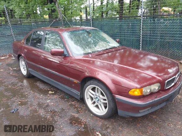 ✅ 2000 BMW 7 Series 740i • VIN: WBAGG8345YDN75638 • Лот: 45060580. Опубліковано раніше на IAAI з пробігом 189 780 миль. Безкоштовний доступ до архіву аукціонних продажів зі США та докладний звіт про історію автомобіля на DreamBid. Зображення 1.