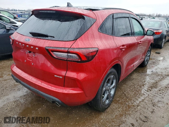 ✅ 2024 Ford Escape ST-Line • VIN: 1FMCU9MN2RUB45960 • Lot: 98078575. Wystawiony na Copart z przebiegiem 11 090 mil. Bezpłatny archiwum sprzedaży aukcyjnych z USA i szczegółowy raport historii pojazdu na DreamBid. Zdjęcie 3.