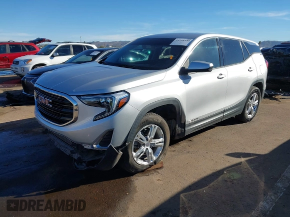 ✅ 2019 GMC Terrain SLE • VIN: 3GKALMEV7KL163021 • Lot: 44168188. Wystawiony na IAAI z przebiegiem 76 493 mil. Bezpłatny archiwum sprzedaży aukcyjnych z USA i szczegółowy raport historii pojazdu na DreamBid. Zdjęcie 2.
