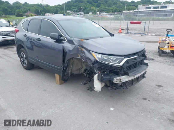 ✅ 2018 Honda CR-V LX • VIN: 5J6RW6H37JL000563 • Лот: 45186037. Опубліковано раніше на IAAI з пробігом 81 890 миль. Безкоштовний доступ до архіву аукціонних продажів зі США та докладний звіт про історію автомобіля на DreamBid. Зображення 1.