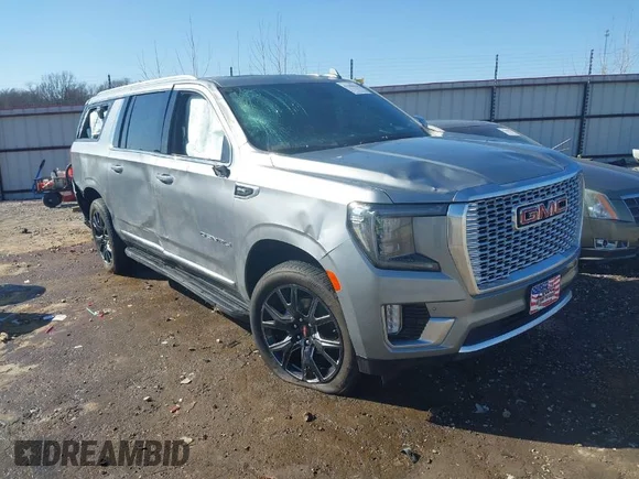 ✅ 2023 GMC Yukon XL Denali • VIN: 1GKS2JKL5PR550465 • Lot: 41386634. Wystawiony na IAAI z przebiegiem 25 984 mil. Bezpłatny archiwum sprzedaży aukcyjnych z USA i szczegółowy raport historii pojazdu na DreamBid. Zdjęcie 1.