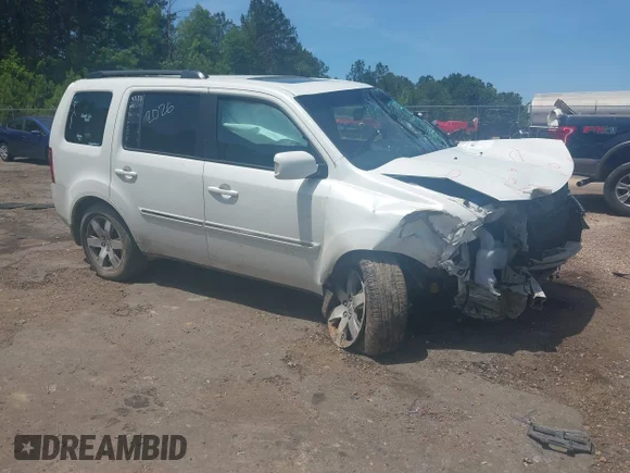 ✅ 2014 Honda Pilot Touring • VIN: 5FNYF3H98EB027980 • Лот: 45111428. Опубліковано раніше на IAAI з пробігом Не вказано. Безкоштовний доступ до архіву аукціонних продажів зі США та докладний звіт про історію автомобіля на DreamBid. Зображення 1.
