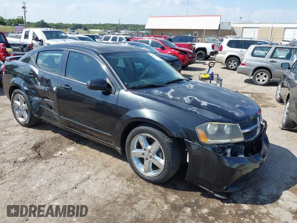 ✅ 2008 Dodge Avenger R/T • VIN: 1B3LC76M48N180719 • Lot: 43021480. Listed on IAAI with 170,072 mi. Free auction sales archive from the USA and detailed vehicle history report at DreamBid. Image 1.