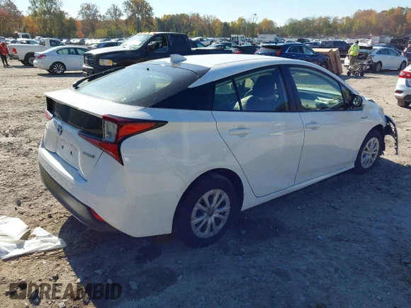 ✅ 2022 Toyota Prius L Eco • VIN: JTDKAMFU8N3159295 • Lot: 43511223. Wystawiony na IAAI z przebiegiem 116 741 mil. Bezpłatny archiwum sprzedaży aukcyjnych z USA i szczegółowy raport historii pojazdu na DreamBid. Zdjęcie 4.