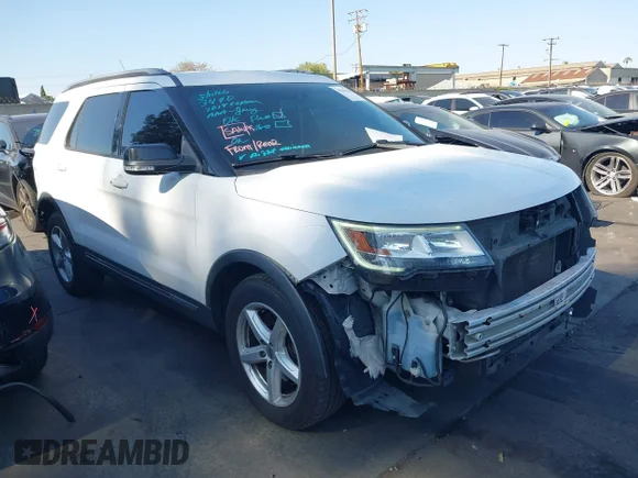 ✅ 2018 Ford Explorer XLT • VIN: 1FM5K7D83JGC41631 • Lot: 45161284. Listed on IAAI with 148,007 mi. Free auction sales archive from the USA and detailed vehicle history report at DreamBid. Image 1.