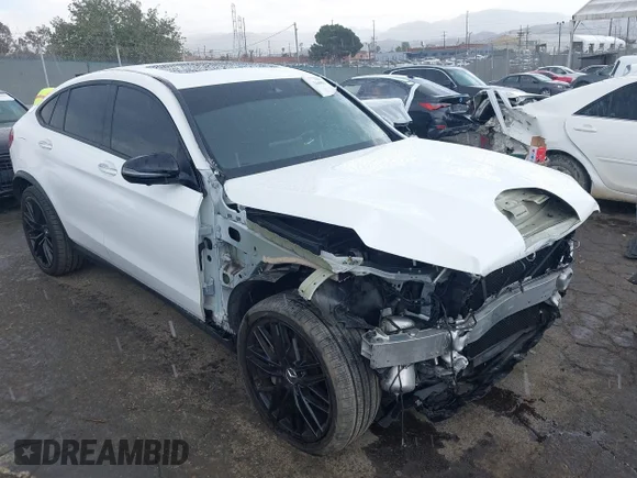 ✅ 2022 Mercedes-Benz GLC 43 AMG • VIN: W1N0J6EBXNG109664 • Lot: 43121693. Listed on IAAI with 56,470 mi. Free auction sales archive from the USA and detailed vehicle history report at DreamBid. Image 1.