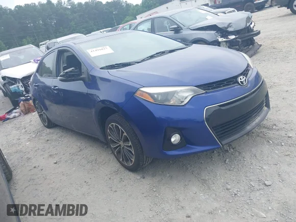 ✅ 2015 Toyota Corolla L • VIN: 2T1BURHE3FC439628 • Lot: 42491027. Listed on IAAI with 140,000 mi. Free auction sales archive from the USA and detailed vehicle history report at DreamBid. Image 1.