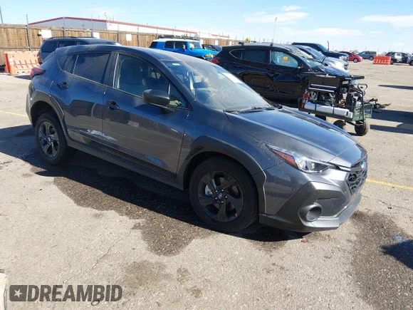 ✅ 2025 Subaru Crosstrek • VIN: JF2GUABC4SH281581 • Lot: 44351516. Listed on IAAI with 2,388 mi. Free auction sales archive from the USA and detailed vehicle history report at DreamBid. Image 1.