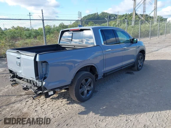 ✅ 2022 Honda Ridgeline RTL-E • VIN: 5FPYK3F79NB011985 • Лот: 43112536. Опубликован ранее на IAAI с пробегом 25 792 миль. Бесплатный доступ к архиву аукционных продаж из США и подробный отчёт об истории автомобиля на DreamBid. Изображение 4.