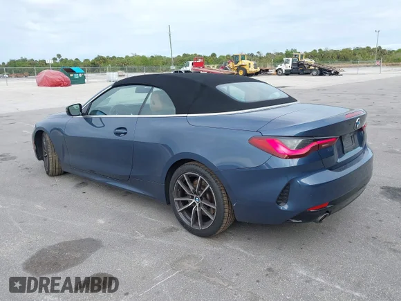 ✅ 2024 BMW 4 Series 430i • VIN: WBA23AT04RCP81681 • Лот: 44117669. Опубліковано раніше на IAAI з пробігом 46 274 миль. Безкоштовний доступ до архіву аукціонних продажів зі США та докладний звіт про історію автомобіля на DreamBid. Зображення 3.