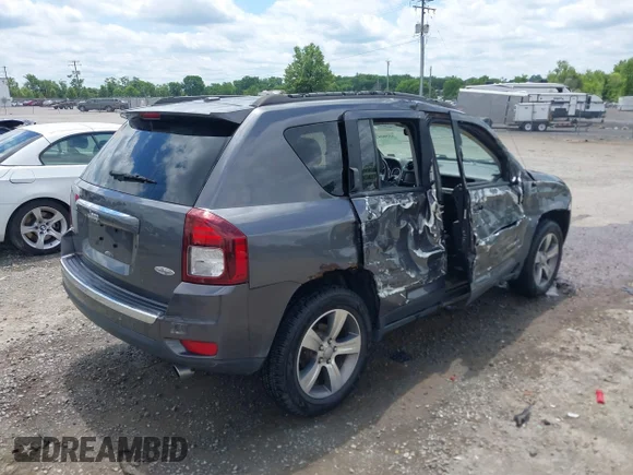 ✅ 2016 Jeep Compass High Altitude • VIN: 1C4NJDEB5GD798874 • Lot: 45302872. Wystawiony na IAAI z przebiegiem 118 660 mil. Bezpłatny archiwum sprzedaży aukcyjnych z USA i szczegółowy raport historii pojazdu na DreamBid. Zdjęcie 4.