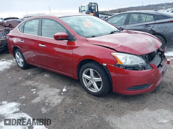 ✅ 2015 Nissan Sentra SV • VIN: 3N1AB7AP3FL664228 • Lot: 44280432. Wystawiony na IAAI z przebiegiem 99 186 mil. Bezpłatny archiwum sprzedaży aukcyjnych z USA i szczegółowy raport historii pojazdu na DreamBid. Zdjęcie 1.