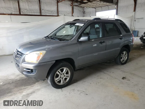 ✅ 2008 Kia Sportage EX • VIN: KNDJF723487476077 • Лот: 61190035. Опубликован ранее на Copart с пробегом 144 850 миль. Бесплатный доступ к архиву аукционных продаж из США и подробный отчёт об истории автомобиля на DreamBid. Изображение 1.