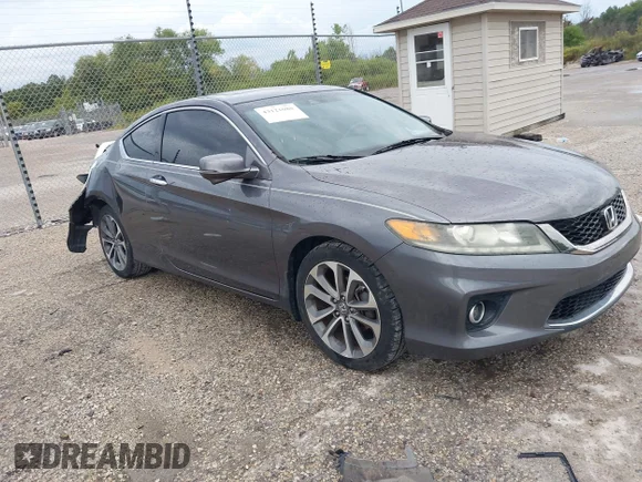 ✅ 2013 Honda Accord EX-L • VIN: 1HGCT2A84DA001383 • Lot: 43121080. Listed on IAAI with 104,677 mi. Free auction sales archive from the USA and detailed vehicle history report at DreamBid. Image 1.