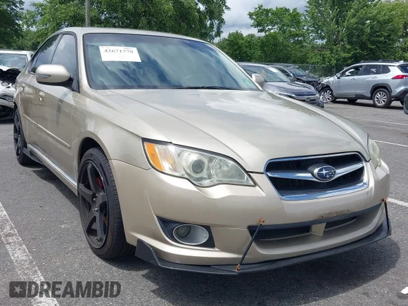 ✅ 2008 Subaru Legacy Limited • VIN: 4S3BL856684210585 • Lot: 42671778. Listed on IAAI with 176,401 mi. Free auction sales archive from the USA and detailed vehicle history report at DreamBid. Image 1.