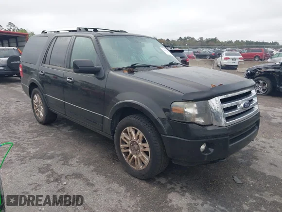 ✅ 2013 Ford Expedition Limited • VIN: 1FMJU2A59DEF61168 • Lot: 44567429. Wystawiony na IAAI z przebiegiem 163 777 mil. Bezpłatny archiwum sprzedaży aukcyjnych z USA i szczegółowy raport historii pojazdu na DreamBid. Zdjęcie 1.