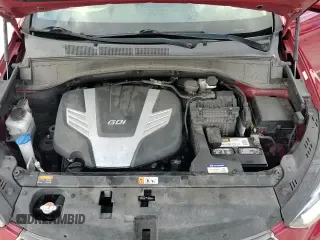 ✅ 2017 Hyundai Santa Fe SE • VIN: KM8SM4HF2HU221144 • Lot: 90452555. Listed on Copart with 141,668 mi. Free auction sales archive from the USA and detailed vehicle history report at DreamBid. Image 16.