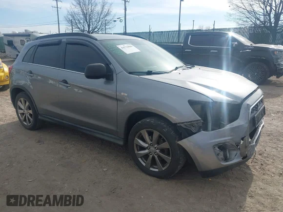 ✅ 2013 Mitsubishi Outlander LE • VIN: 4A4AP5AU1DE016532 • Lot: 44576800. Listed on IAAI with 163,564 mi. Free auction sales archive from the USA and detailed vehicle history report at DreamBid. Image 1.