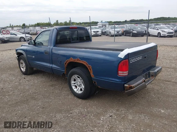 ✅ 2002 Dodge Dakota • VIN: 1B7FL16X52S537014 • Lot: 45215266. Wystawiony na IAAI z przebiegiem 105 740 mil. Bezpłatny archiwum sprzedaży aukcyjnych z USA i szczegółowy raport historii pojazdu na DreamBid. Zdjęcie 3.