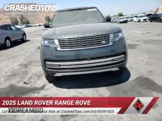 ✅ 2025 Land Rover Range Rover SE • VIN: SALKP9E95SA260724 • Лот: 60091425. Опубликован ранее на Copart с пробегом 4 543 миль. Бесплатный доступ к архиву аукционных продаж из США и подробный отчёт об истории автомобиля на DreamBid. Изображение 18.