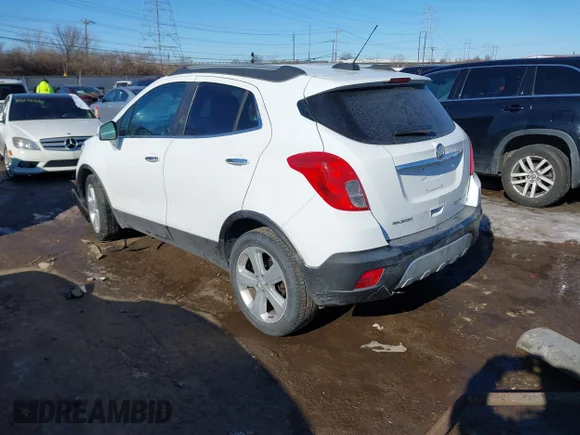 ✅ 2016 Buick Encore • VIN: KL4CJASB5GB605056 • Lot: 41435922. Wystawiony na IAAI z przebiegiem 129 197 mil. Bezpłatny archiwum sprzedaży aukcyjnych z USA i szczegółowy raport historii pojazdu na DreamBid. Zdjęcie 3.