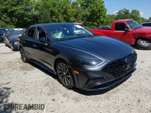 ✅ 2020 Hyundai Sonata Limited • VIN: 5NPEH4J28LH034426 • Lot: 45278835. Listed on IAAI with 92,737 mi. Free auction sales archive from the USA and detailed vehicle history report at DreamBid. Image 1.