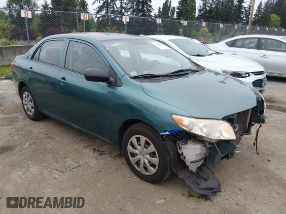 ✅ 2009 Toyota Corolla • VIN: JTDBL40E29J048240 • Lot: 45050390. Listed on IAAI with 155,883 mi. Free auction sales archive from the USA and detailed vehicle history report at DreamBid. Image 1.