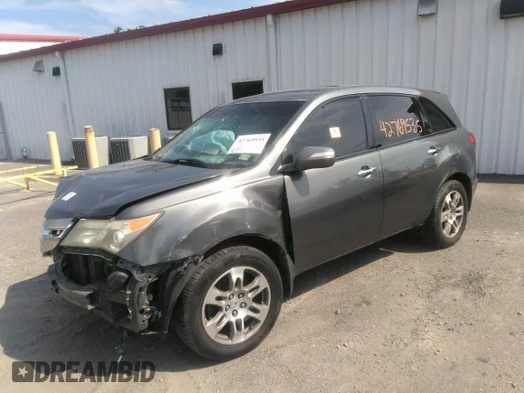 ✅ 2008 Acura MDX Technology • VIN: 2HNYD28308H522369 • Lot: 42769535. Wystawiony na IAAI z przebiegiem Nie podano. Bezpłatny archiwum sprzedaży aukcyjnych z USA i szczegółowy raport historii pojazdu na DreamBid. Zdjęcie 2.