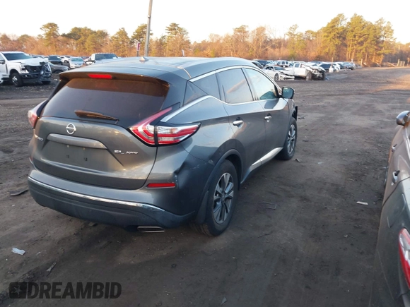 ✅ 2015 Nissan Murano SL • VIN: 5N1AZ2MHXFN206469 • Lot: 44575883. Wystawiony na IAAI z przebiegiem 155 166 mil. Bezpłatny archiwum sprzedaży aukcyjnych z USA i szczegółowy raport historii pojazdu na DreamBid. Zdjęcie 4.