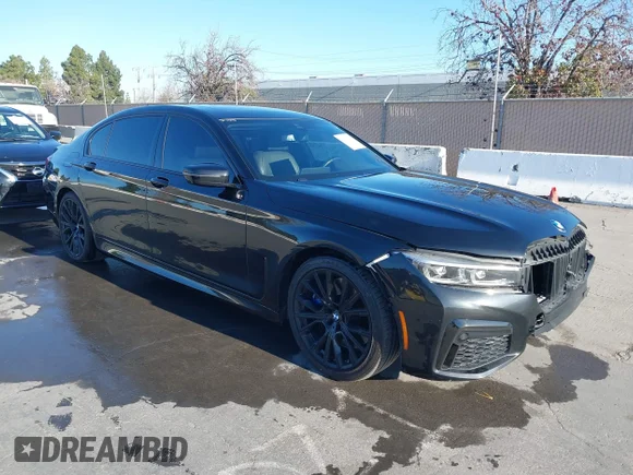 ✅ 2022 BMW 7 Series 740i • VIN: WBA7T2C02NCJ33925 • Лот: 41377788. Опубликован ранее на IAAI с пробегом 143 684 миль. Бесплатный доступ к архиву аукционных продаж из США и подробный отчёт об истории автомобиля на DreamBid. Изображение 1.