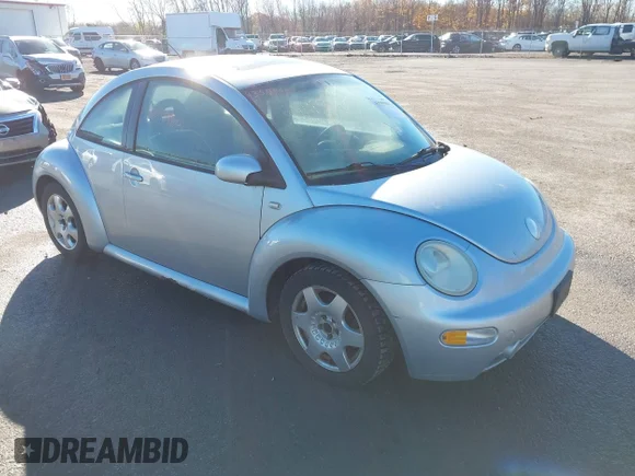 ✅ 2002 Volkswagen Beetle GLS • VIN: 3VWCP21C62M439438 • Lot: 43599980. Listed on IAAI with 138,921 mi. Free auction sales archive from the USA and detailed vehicle history report at DreamBid. Image 1.